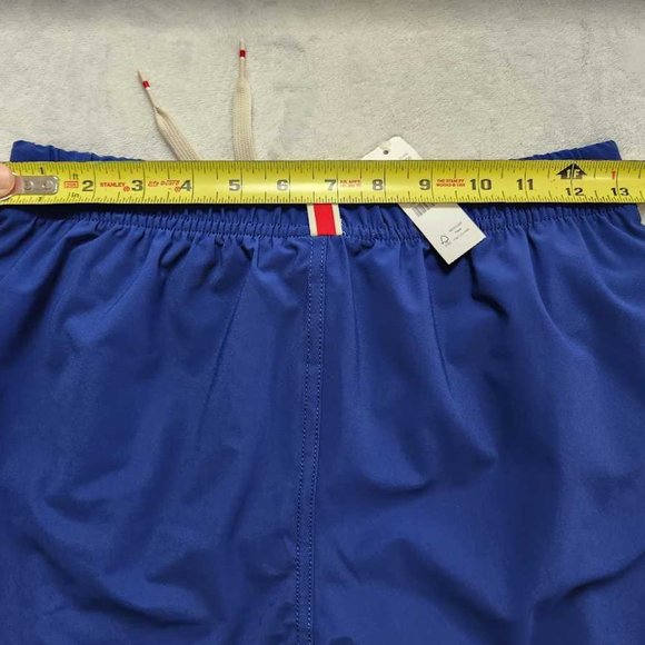 New Men's S M  Tracksmith x J Crew Cannonball Run blue running shorts - Picture 8 of 11